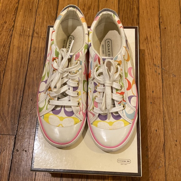 Coach Barrett multi color sneaker - Picture 4 of 6